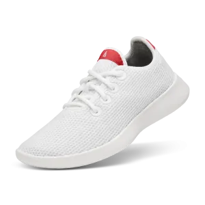 Men's Tree Runners - Blizzard/Bold Red (Blizzard Sole)