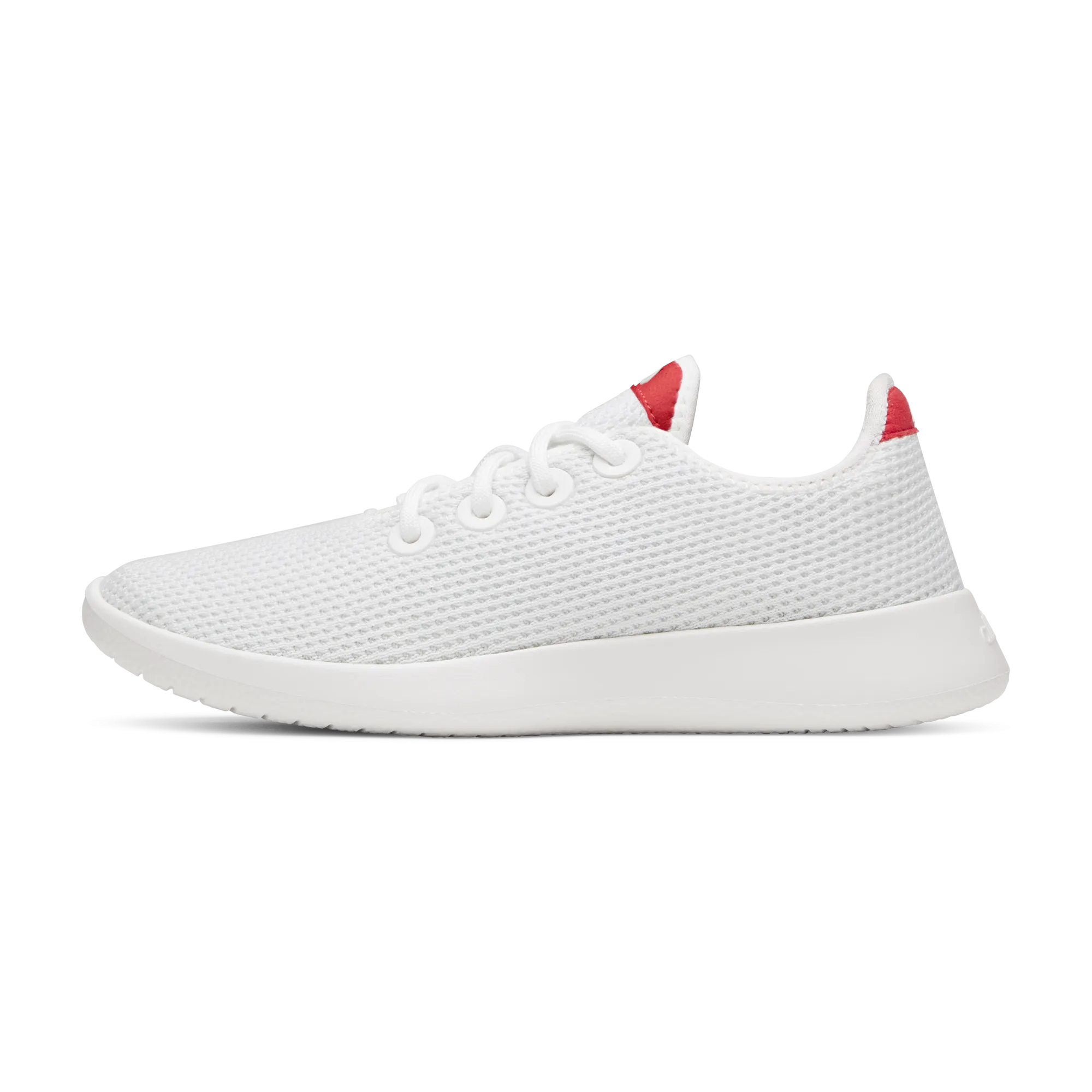 Men's Tree Runners - Blizzard/Bold Red (Blizzard Sole)