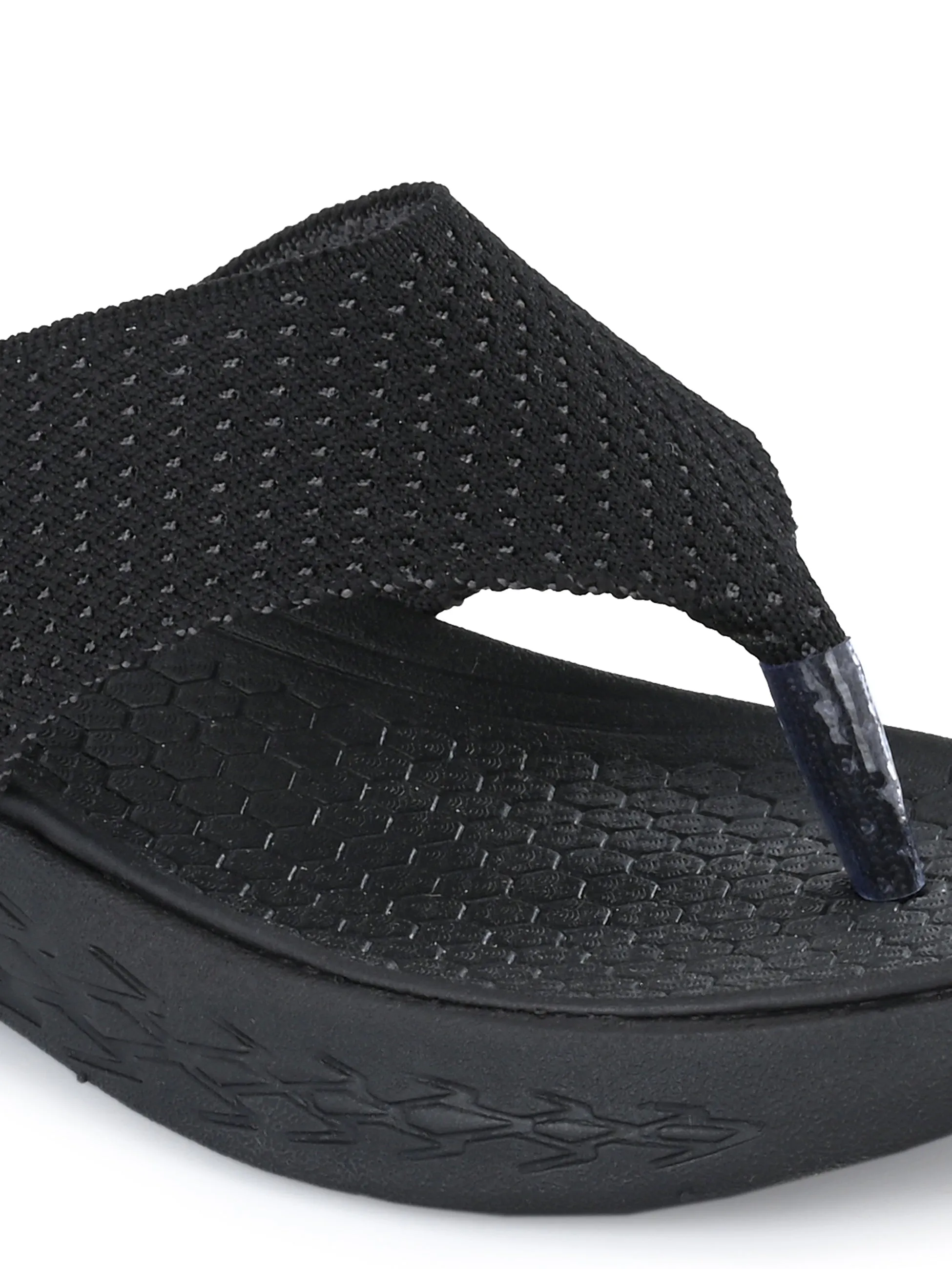 Midnight Mesh Comfort Flip-Flop For Women