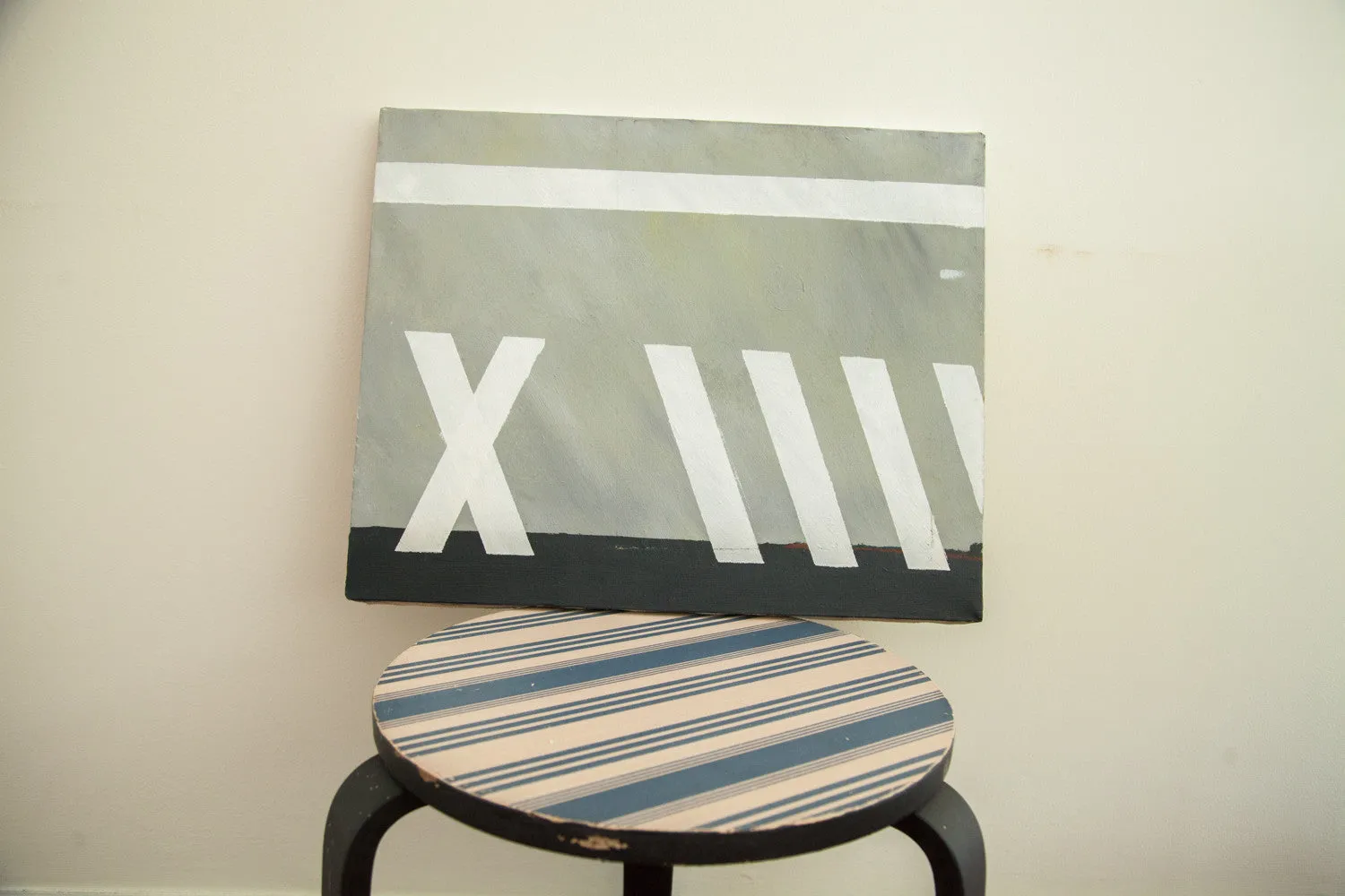 Minimalistic Vintage Modern Painting