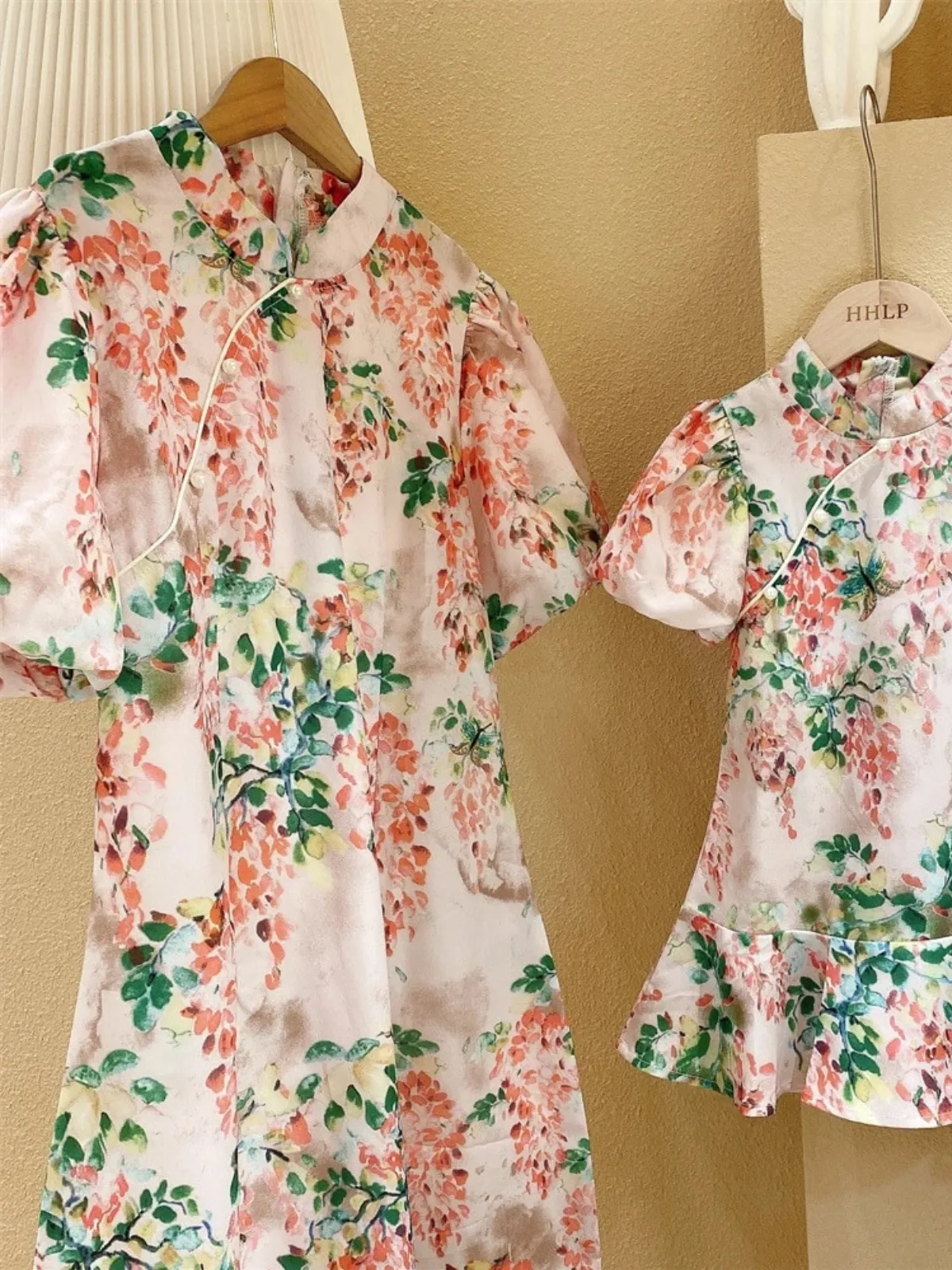 Mommy and Me Matching Moments Floral Print Dress