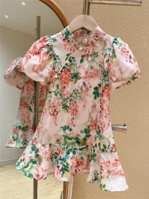 Mommy and Me Matching Moments Floral Print Dress