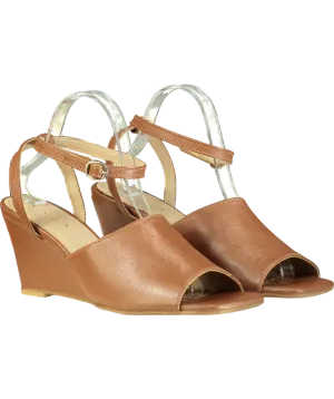Monsoon Brown Wedge Sandals UK 9 EU 42 👠