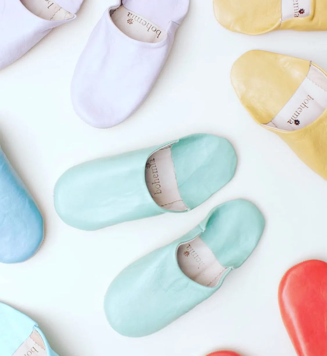 Moroccan Babouche Slipper Pink
