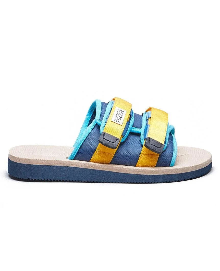 MOTO-CAB Sandals Navy Tan
