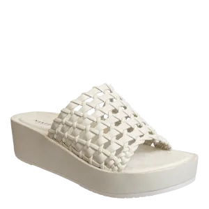 NAKED FEET - CYPRUS in CHAMOIS Platform Sandals