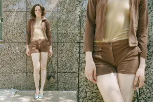 NANOU SHORTS, PECAN