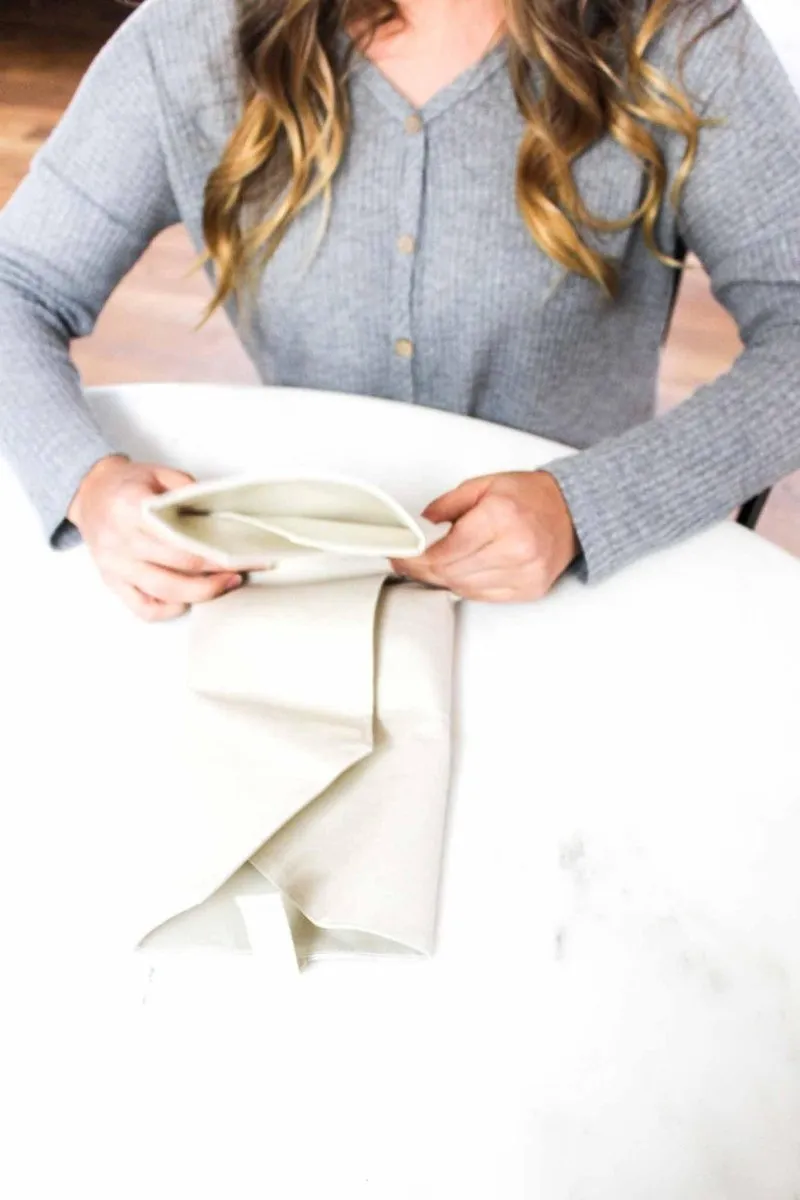 Natural Canvas Snack Wrap