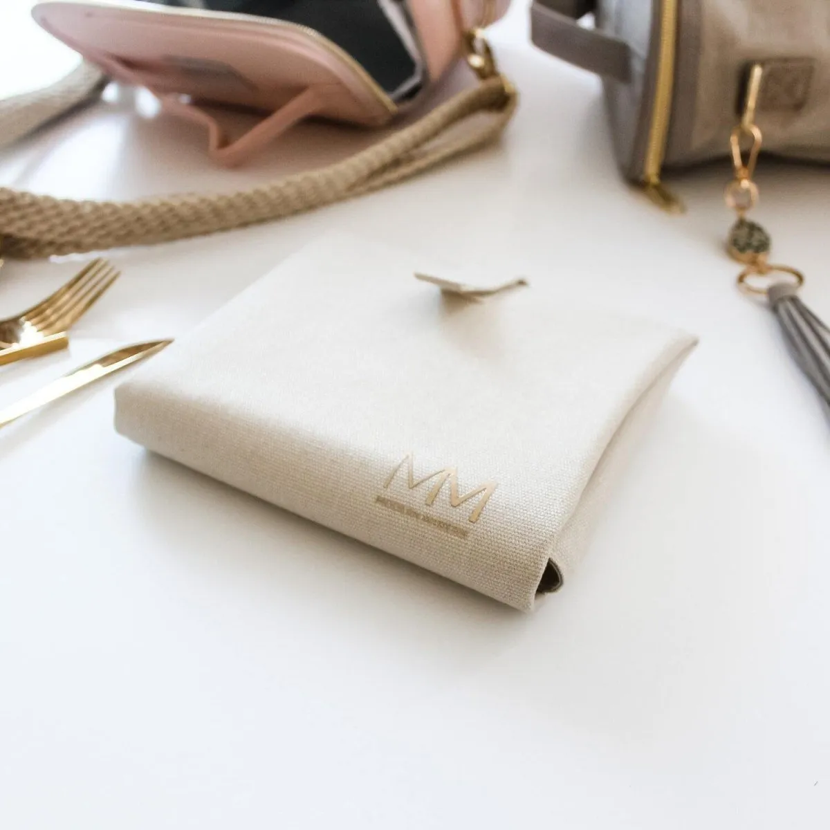 Natural Canvas Snack Wrap