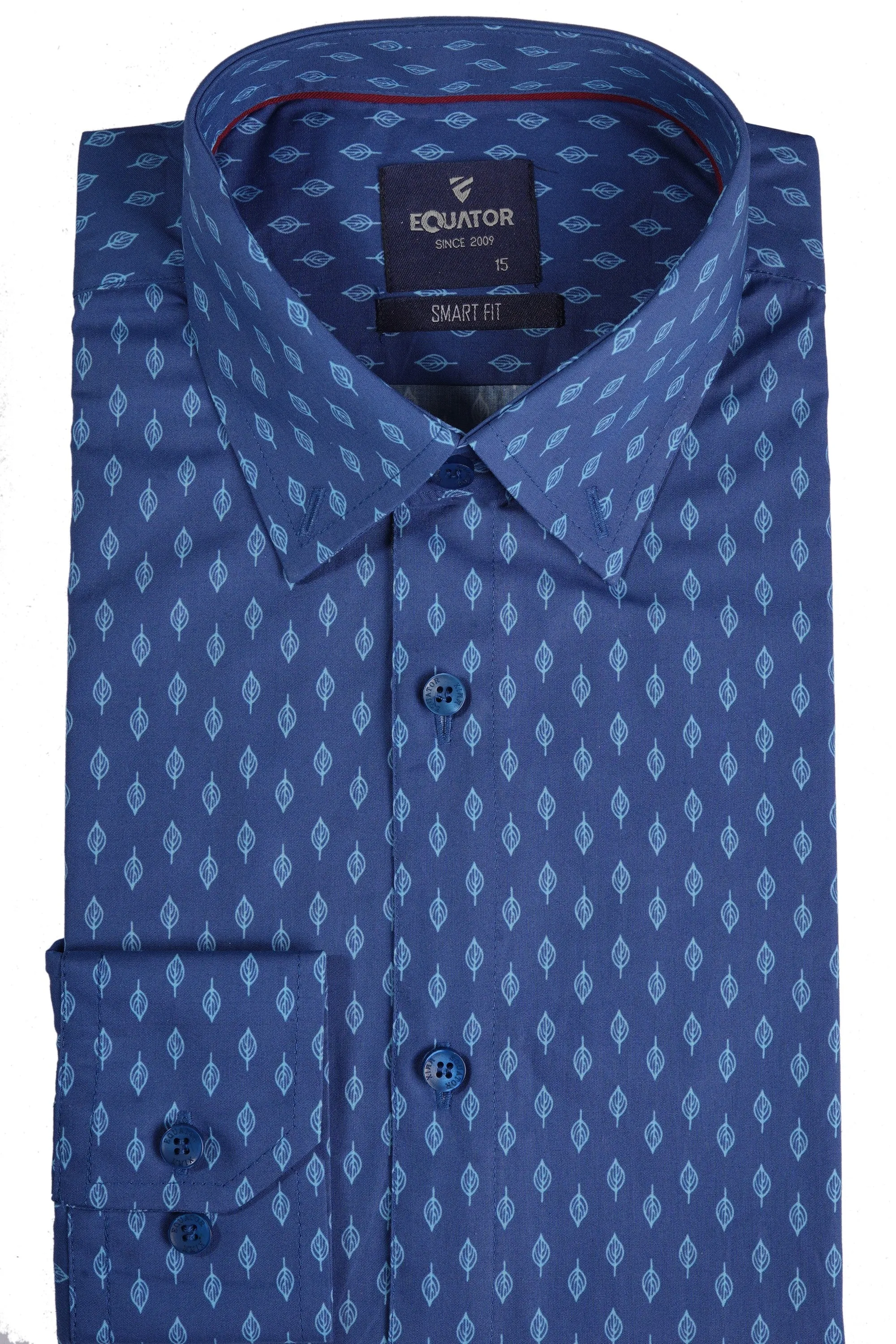 Navy Semi-Formal Gents Shirt