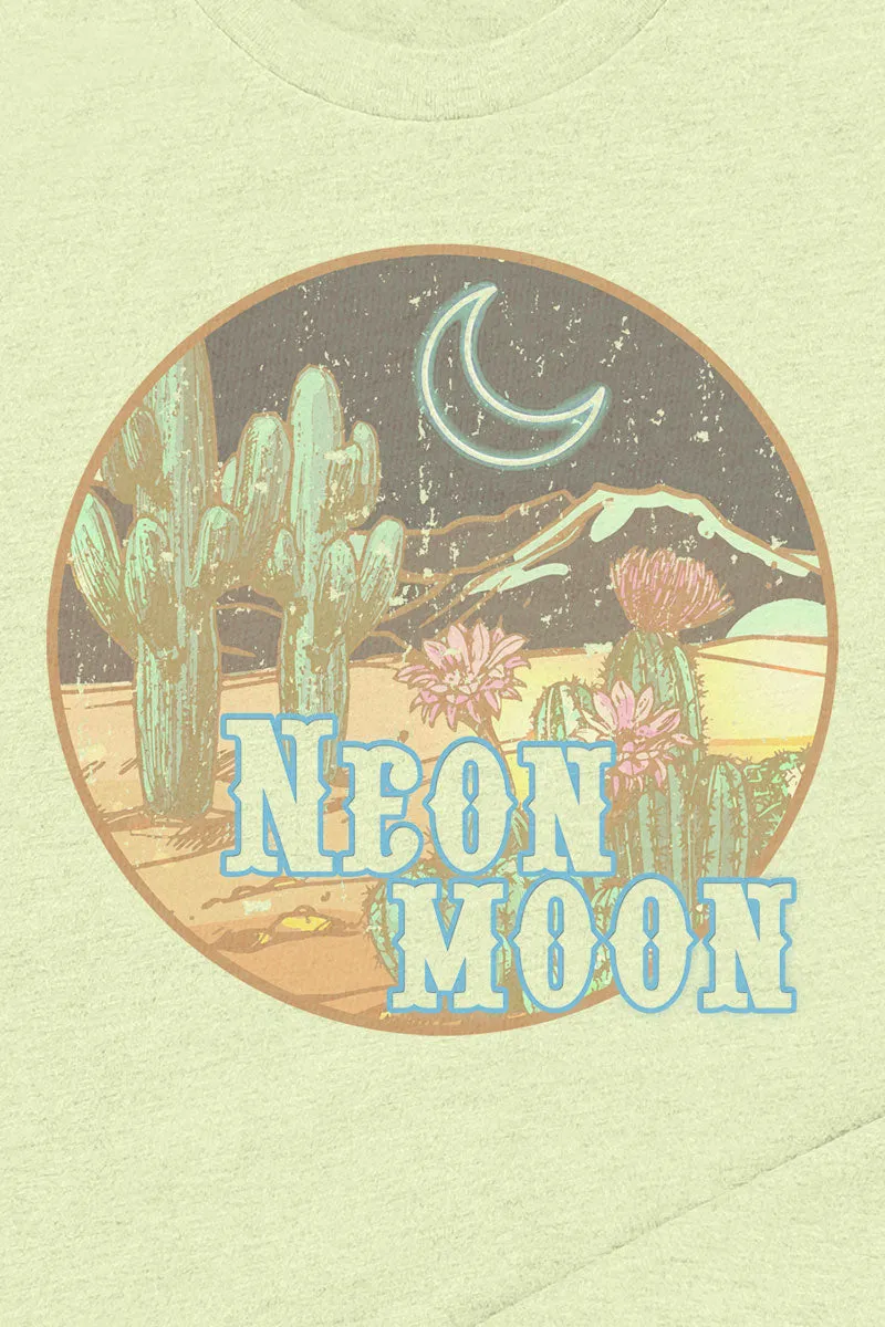 Neon Moon Tri-Blend Short Sleeve Tee