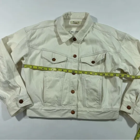 New Madewell The Trucker Jean Jacket Vintage Canvas