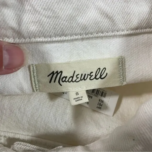 New Madewell The Trucker Jean Jacket Vintage Canvas