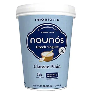 Nounos - 'Classic Plain' Greek Yogurt (16OZ)