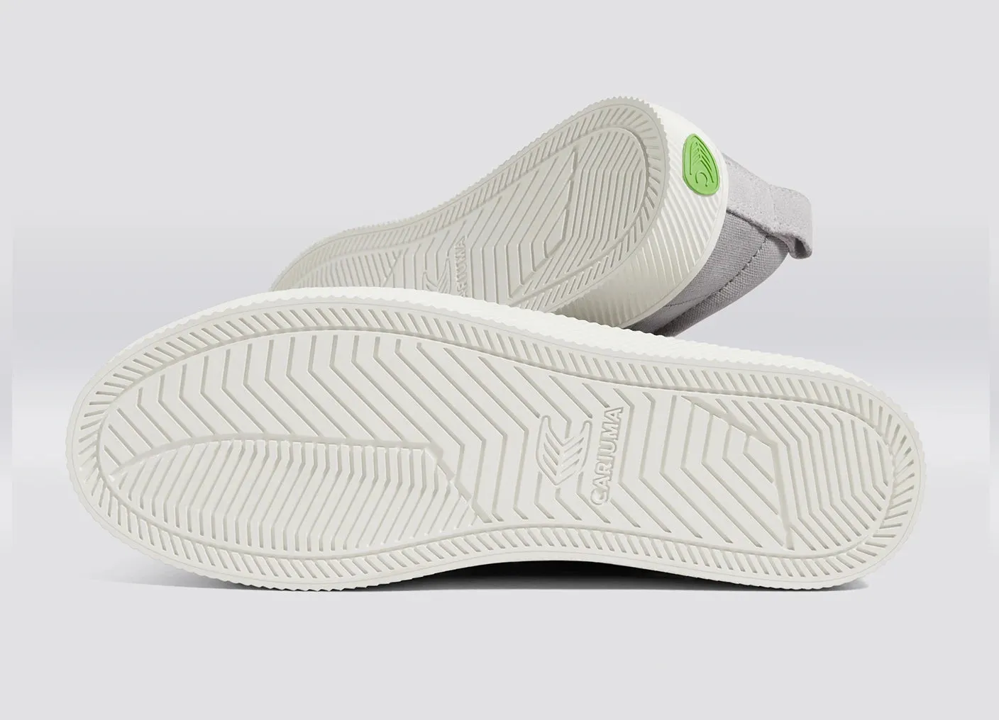 OCA Low Light Grey Canvas Vintage White Suede Sneaker Men