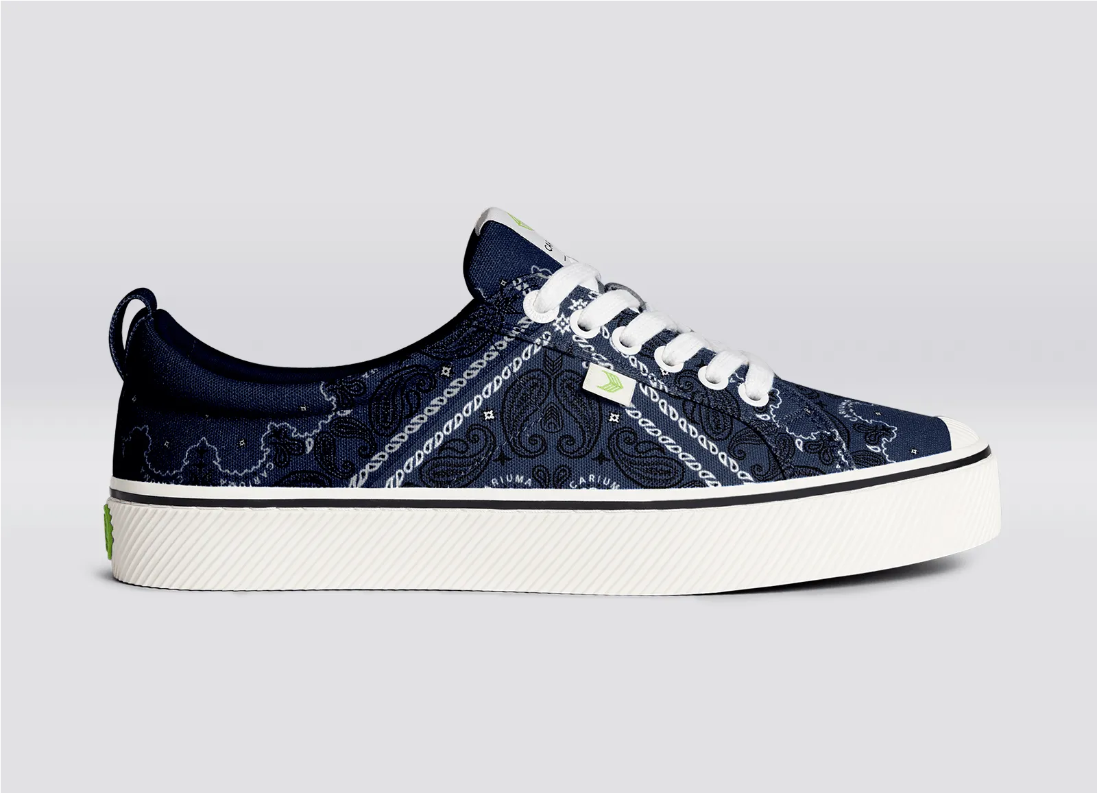 OCA Low Navy Bandana Canvas Sneaker Men