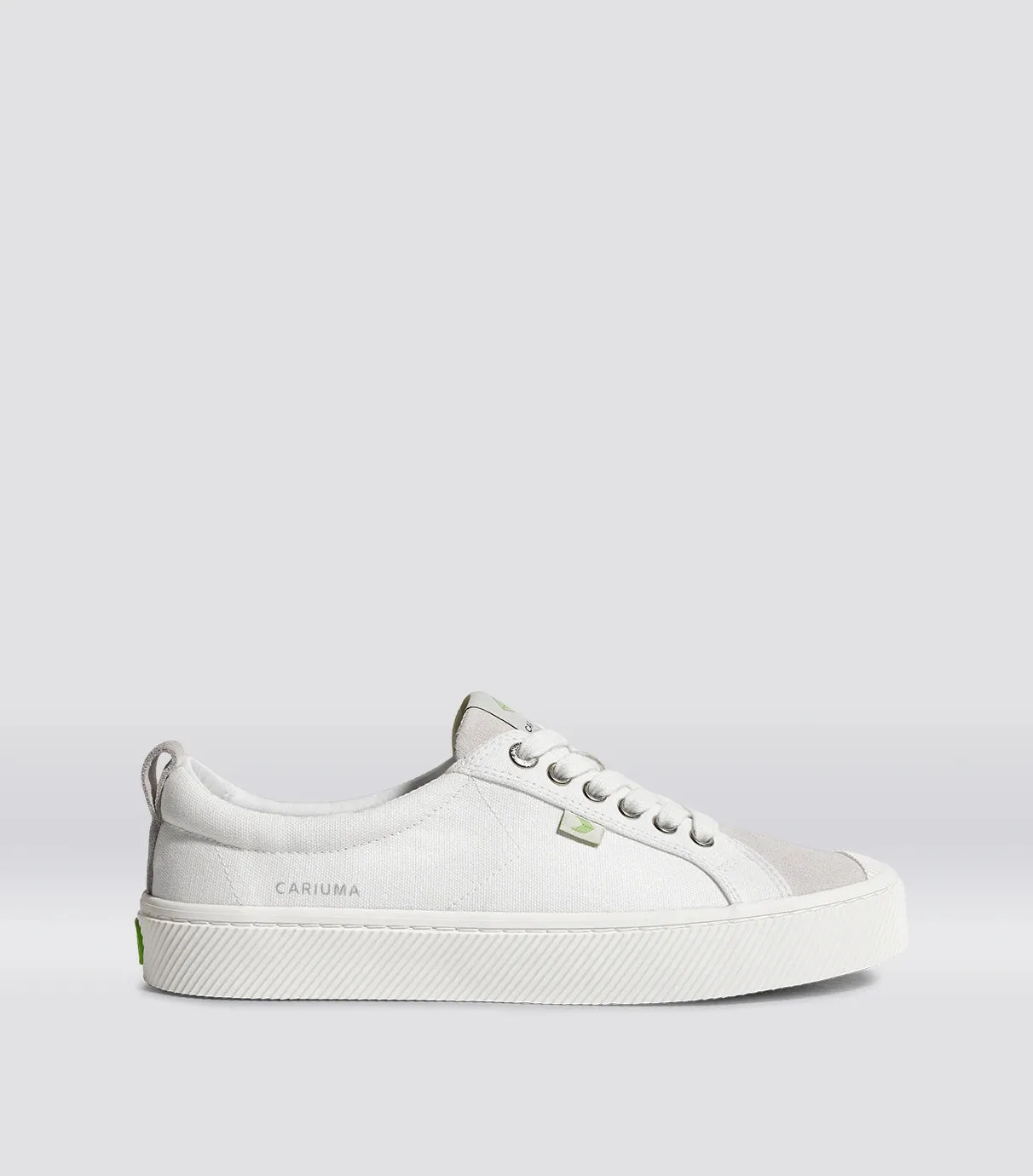 OCA Low Off-White Canvas Vintage White Suede Sneaker Men