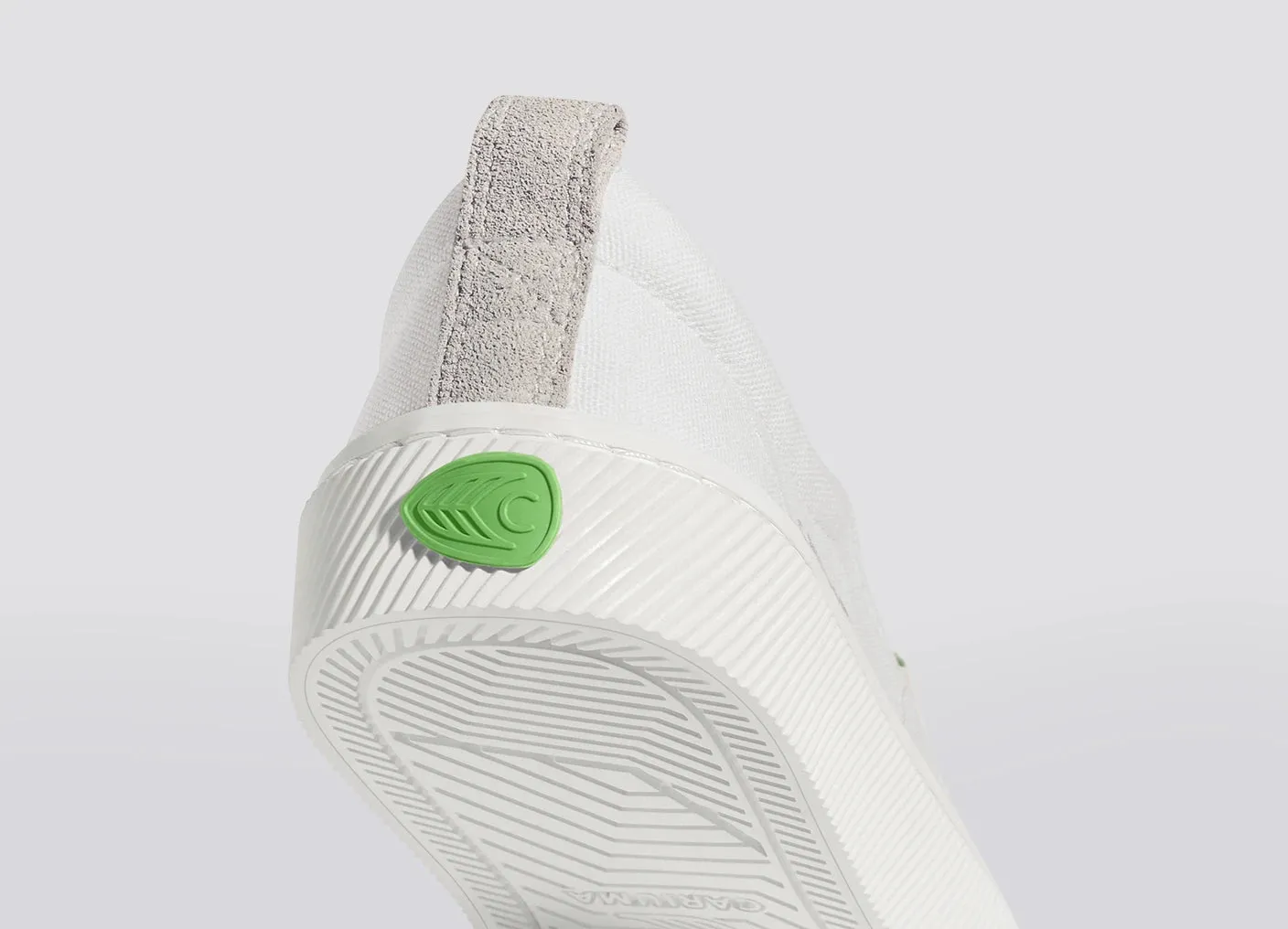 OCA Low Off-White Canvas Vintage White Suede Sneaker Men