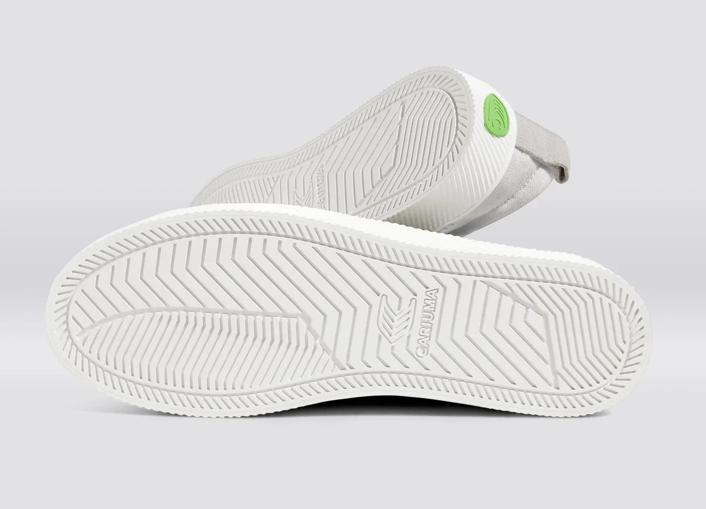 OCA Low Off-White Canvas Vintage White Suede Sneaker Men