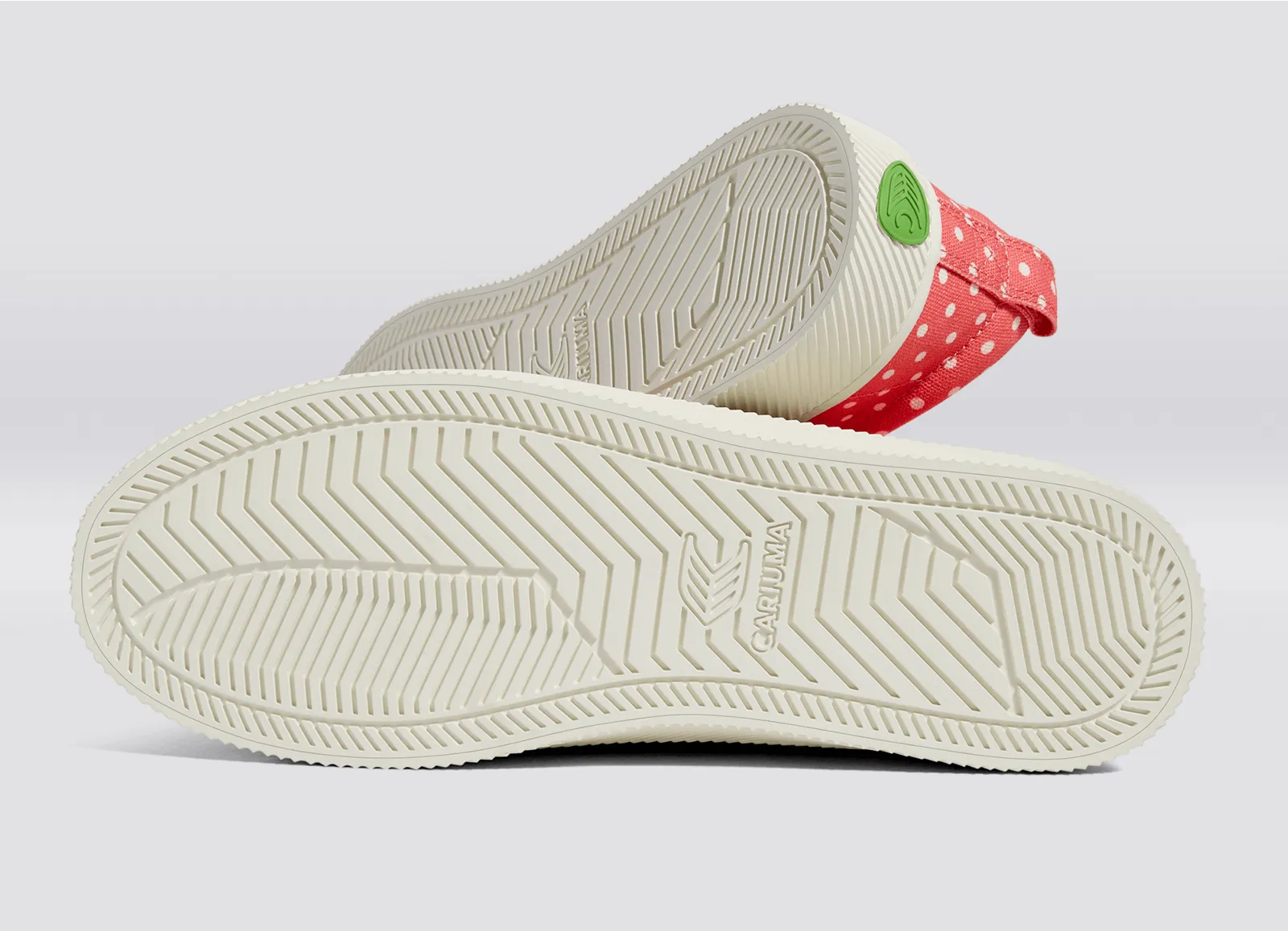 OCA Low Watermelon Canvas White Polka Dots Sneaker Men