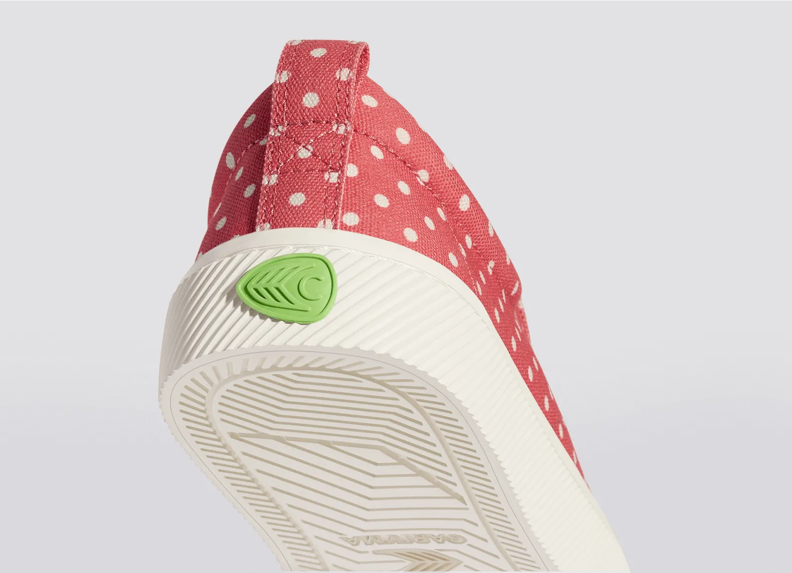 OCA Low Watermelon Canvas White Polka Dots Sneaker Men