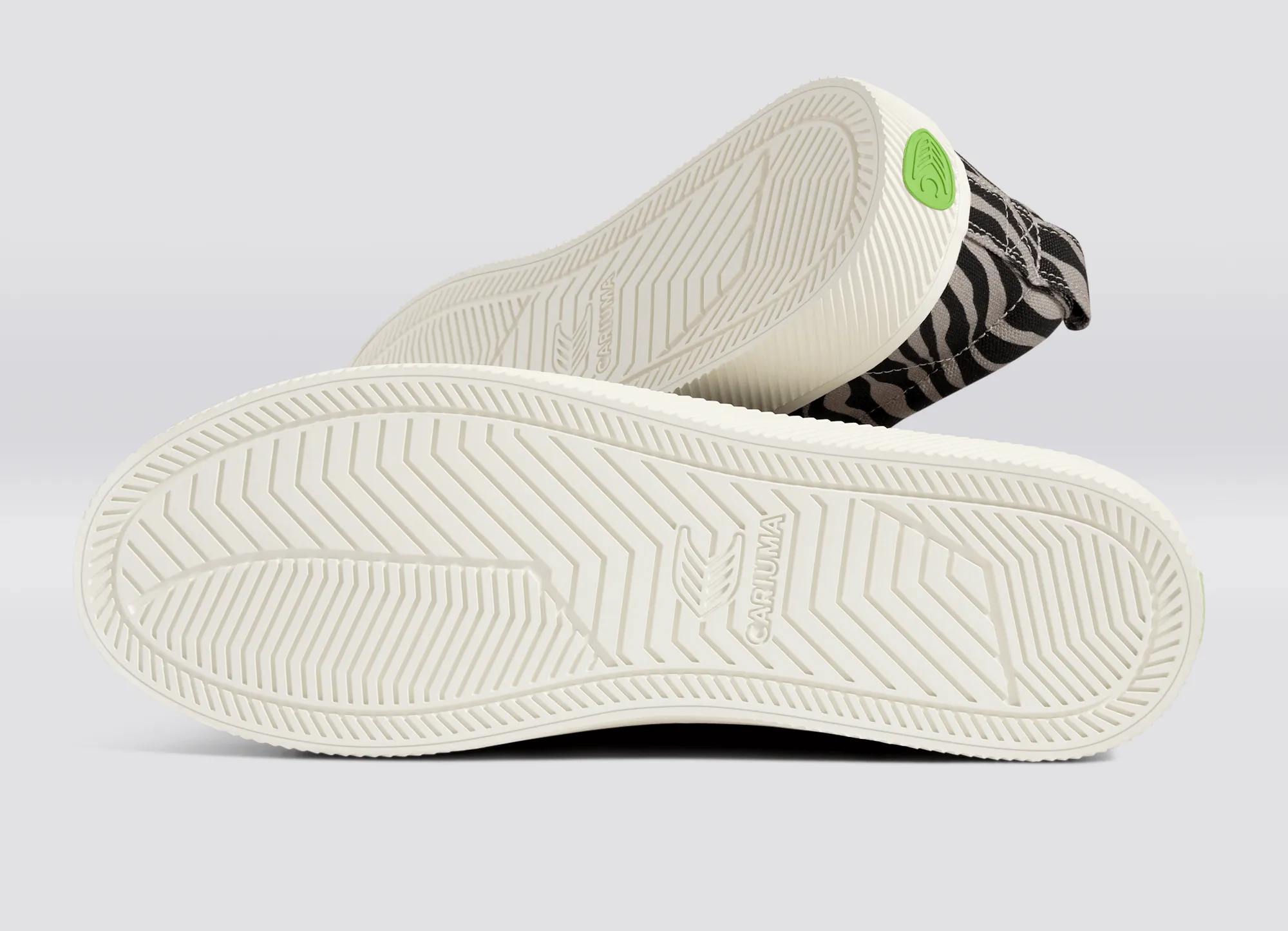OCA Low Zebra Print Canvas Sneaker Men