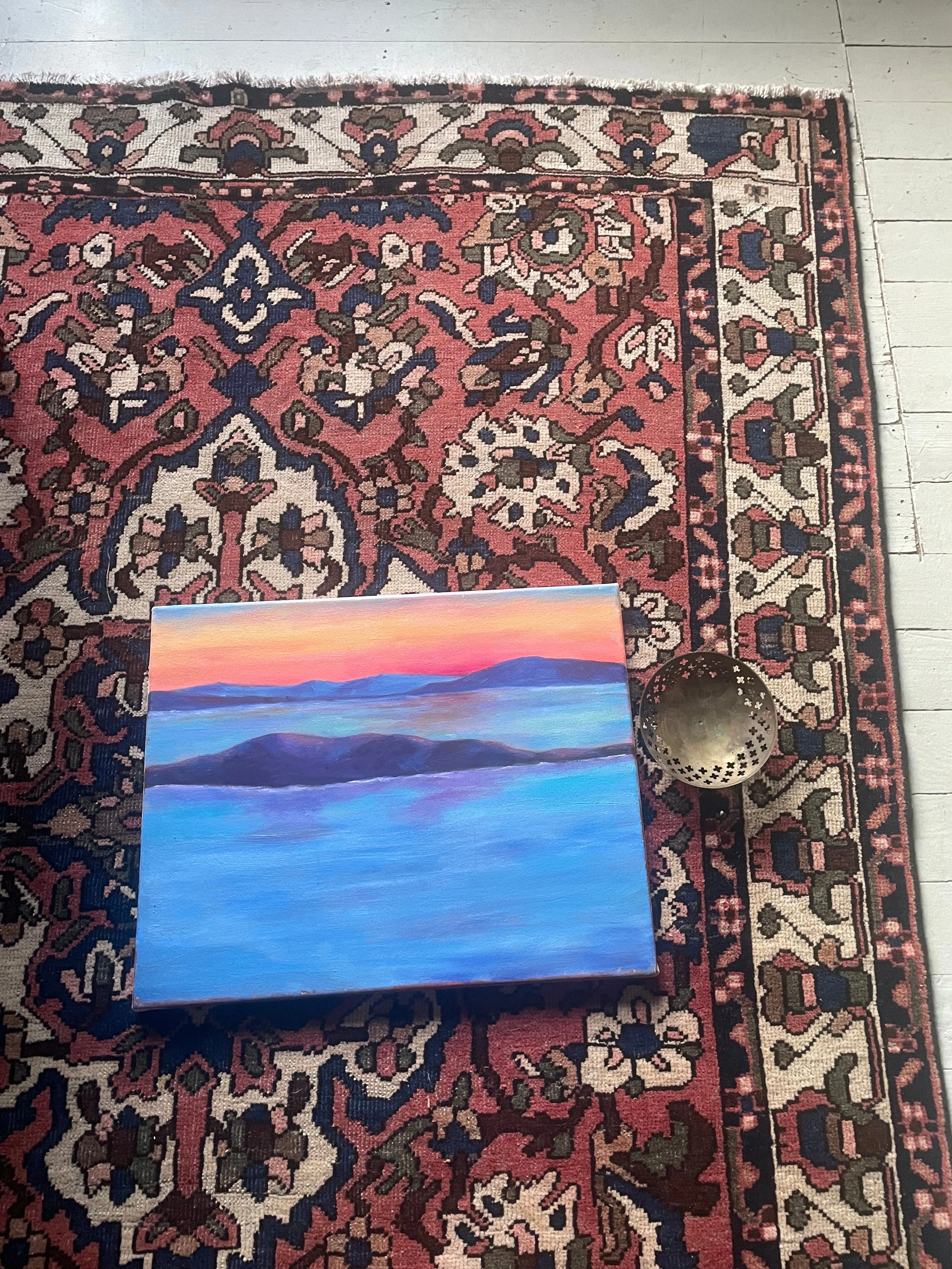 Ocean painting on canvas