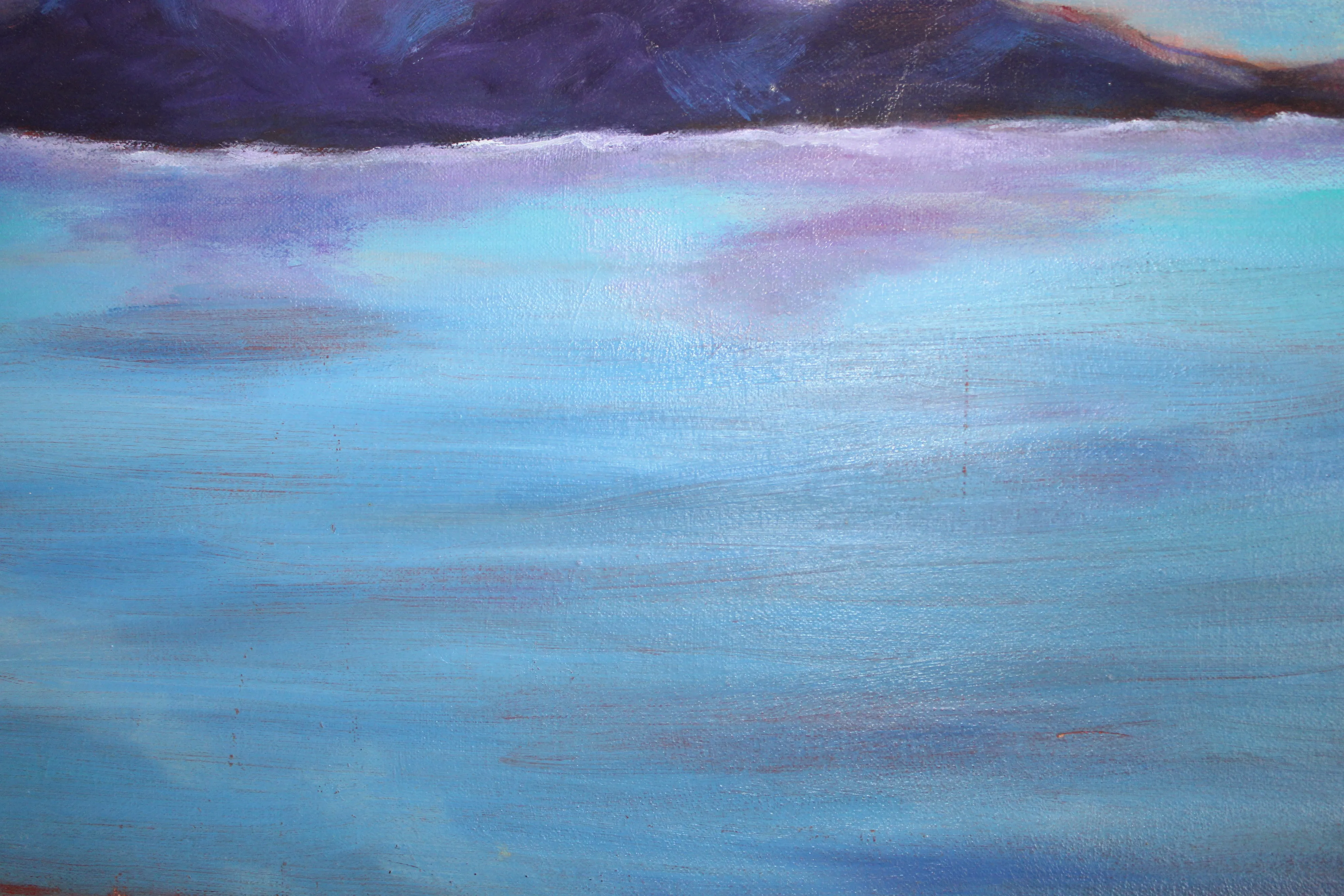 Ocean painting on canvas
