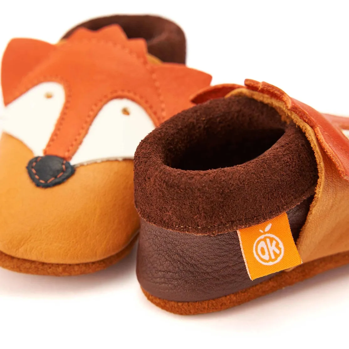 Orangenkinder - Child's Slipper - Franz the Fox