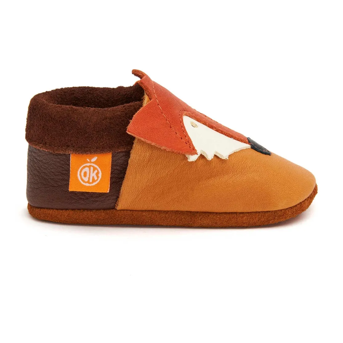Orangenkinder - Child's Slipper - Franz the Fox