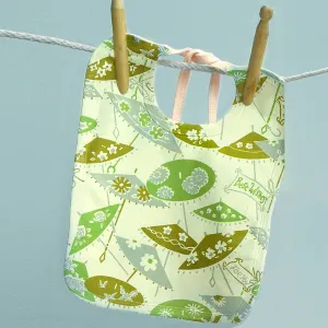 Original vintage baby bib - Summer