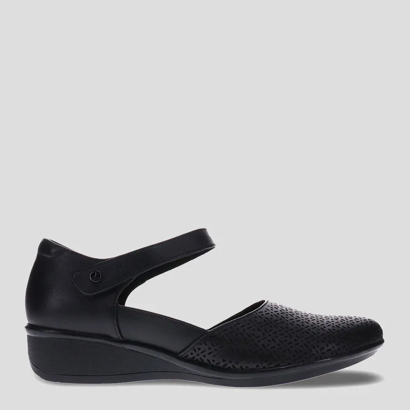 OSAKA - BLACK LASER LEATHER FS