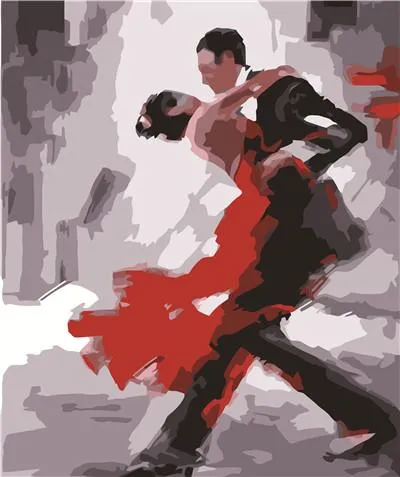 Paint By Number Canvas