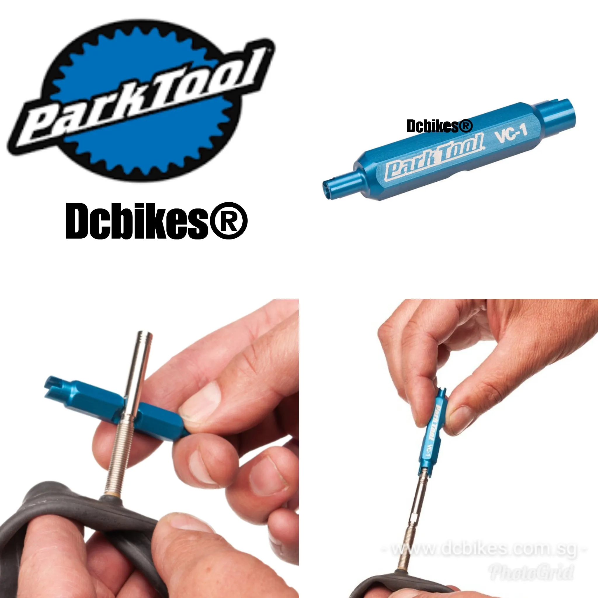 Park Tool Presta Schrader MTB Road Tubeless Inner Valve Core Tool VC-1