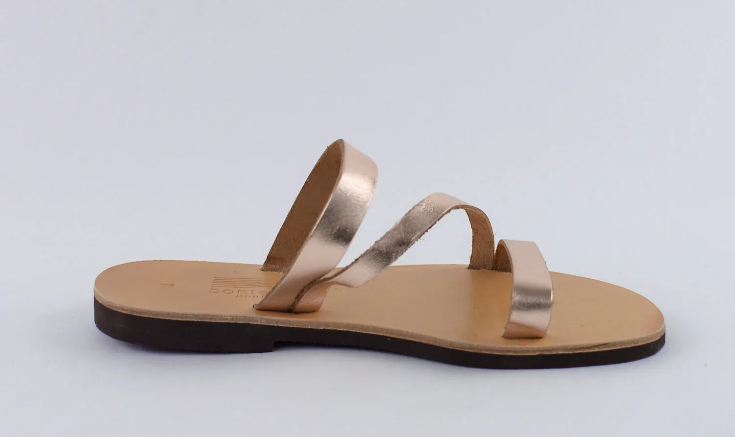 PERSEPHONE WHITE LEATHER SANDALS