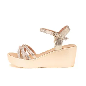 Petite Feet Women's Wedge Heel Ankle Strap Sandals MS359