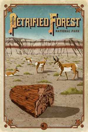 Petrified Forest National Park Poster