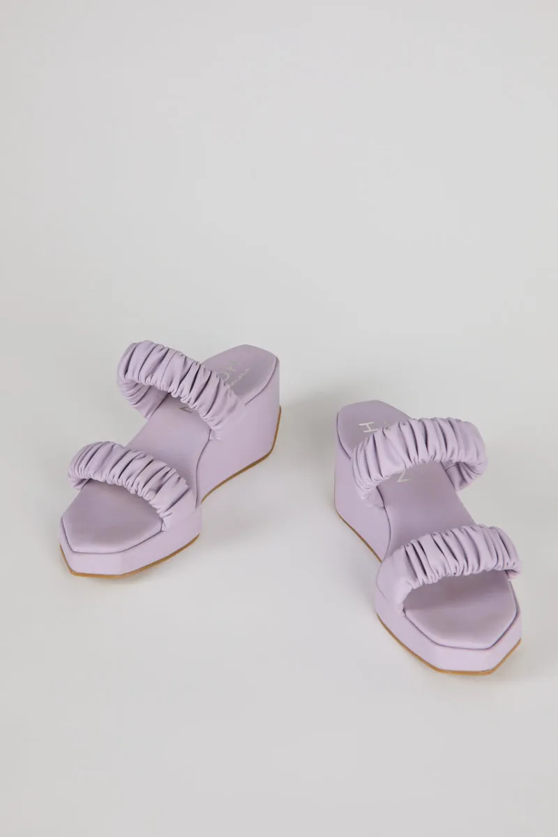 Phorna Scrunchie Flatform • Lilac | IB x HOZEN