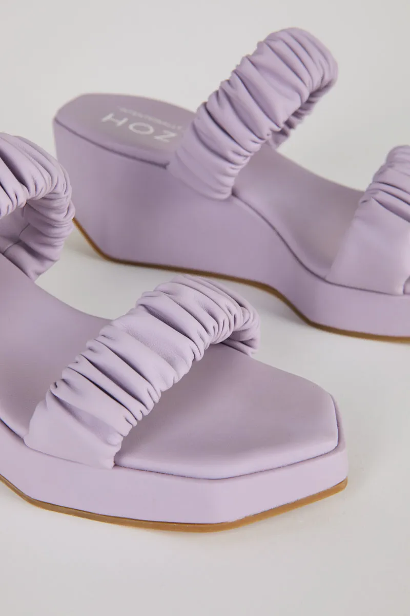 Phorna Scrunchie Flatform • Lilac | IB x HOZEN