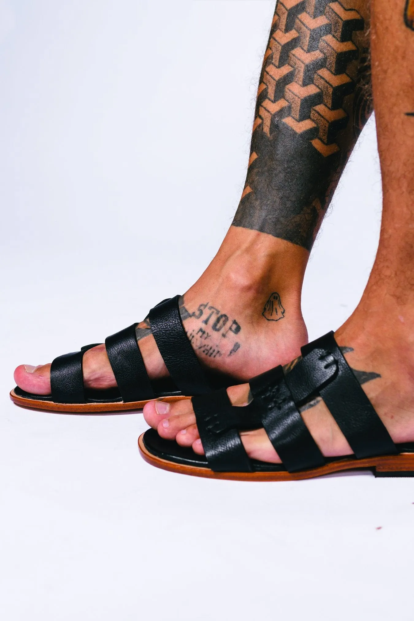 Phytagor Leather Sandal