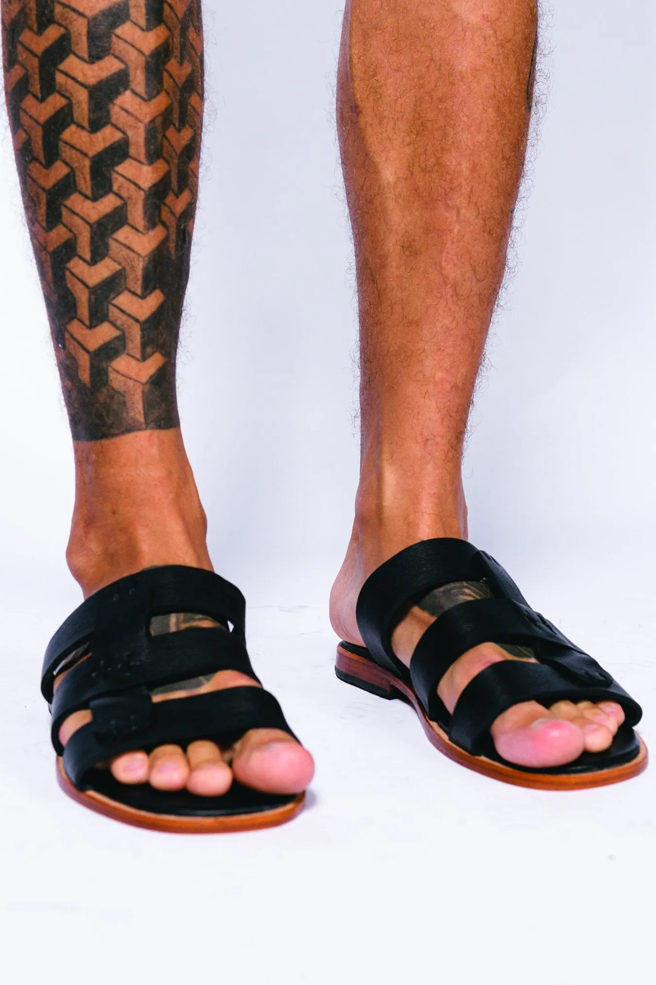 Phytagor Leather Sandal