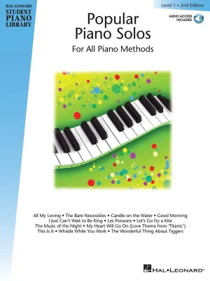 Popular Piano Solos 2nd Edition - Level 1