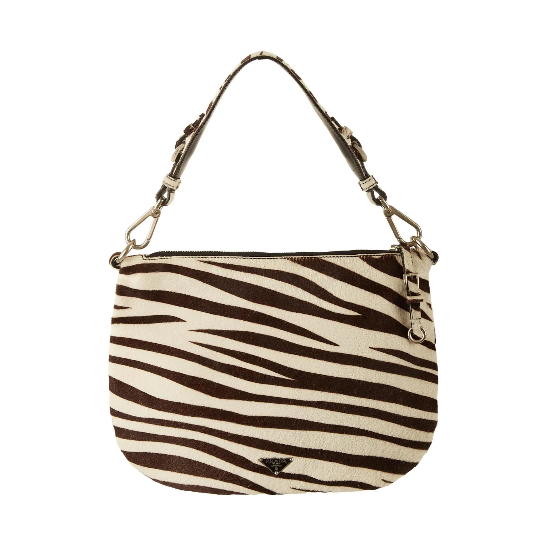 Prada Zebra Print Shoulder Bag