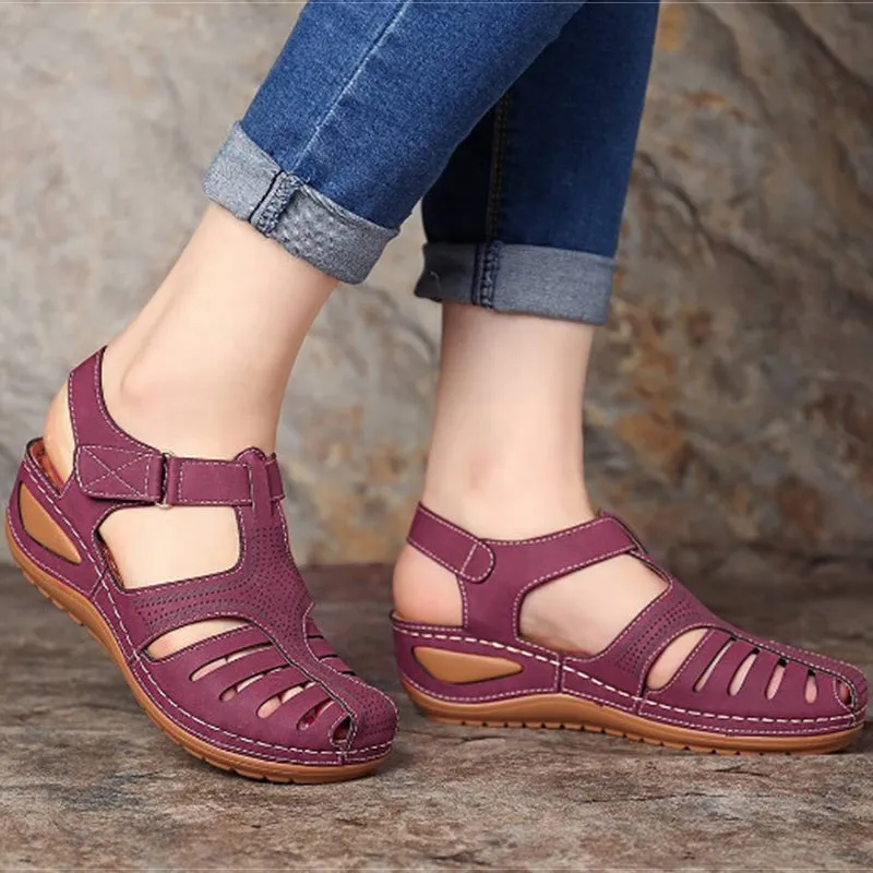 Premium Orthopedic Sandals Bunion Corrector Platform Walking Sand Sandalias Ladies Wedge Sandals