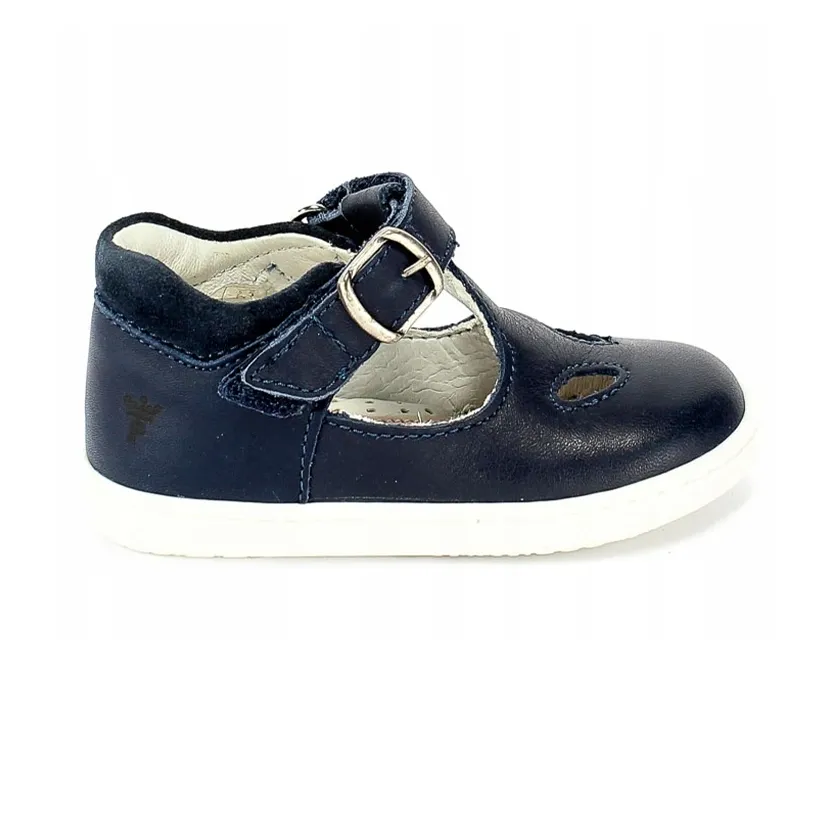 Primigi Navy Leather first walker shoes