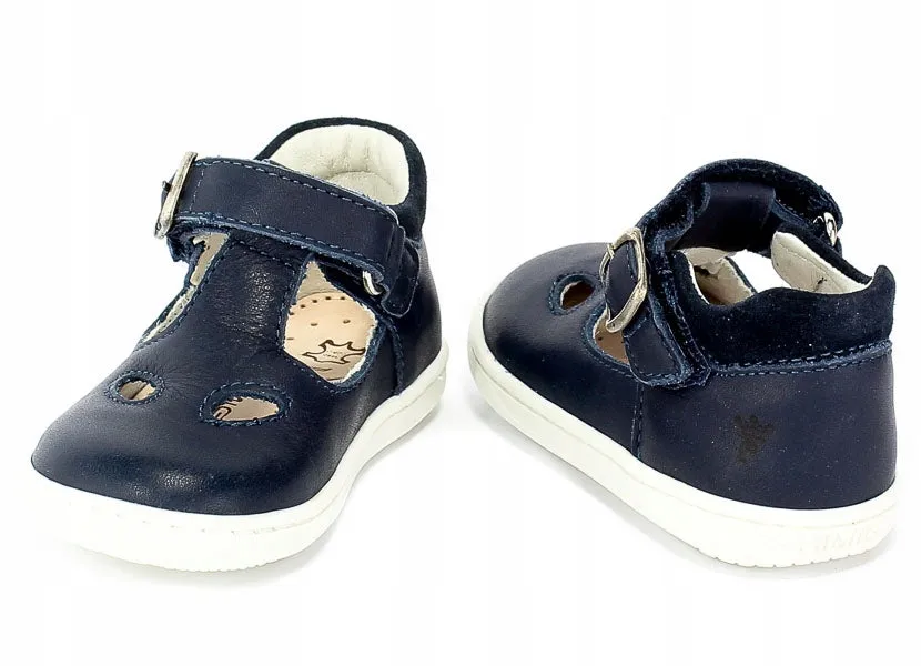 Primigi Navy Leather first walker shoes