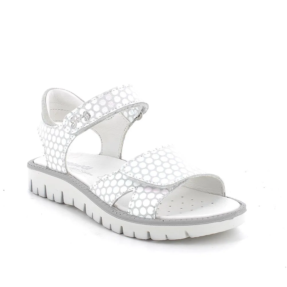 Primigi White Iridescent Sandal