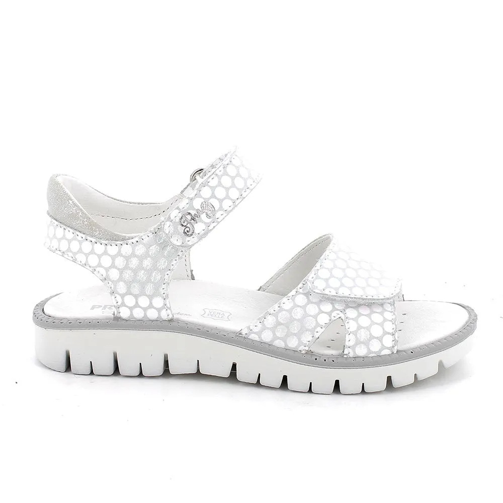 Primigi White Iridescent Sandal