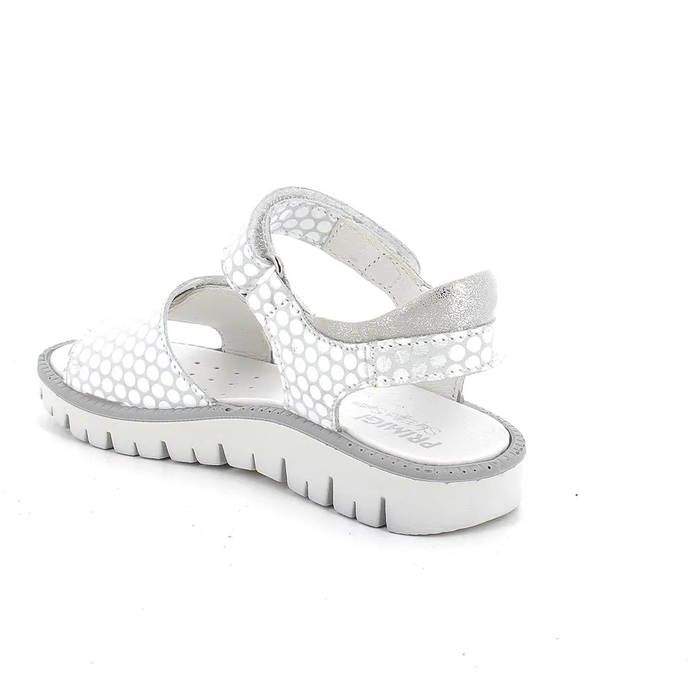 Primigi White Iridescent Sandal