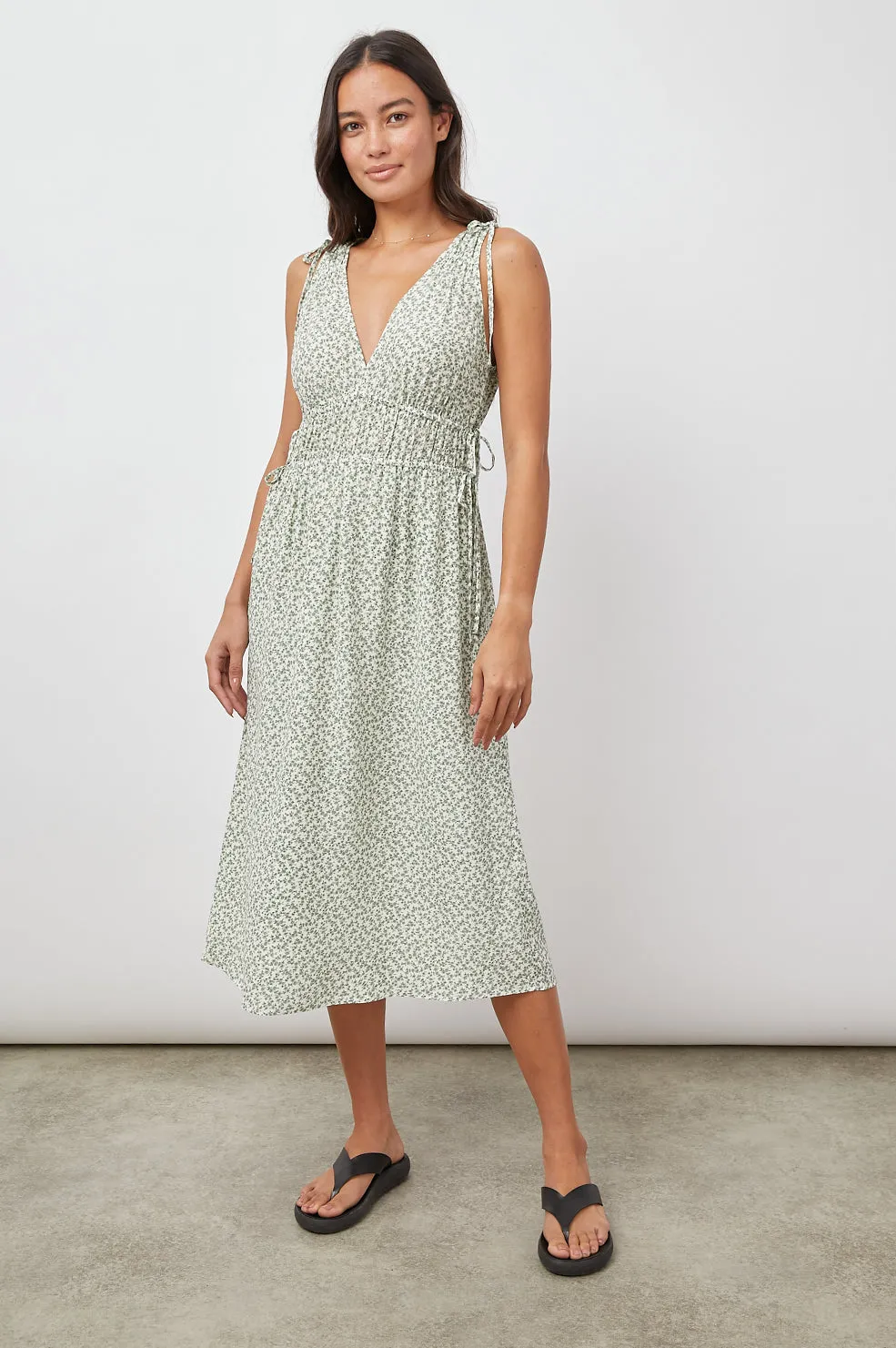 Rails - Constantine Midi Dress - Green Garden